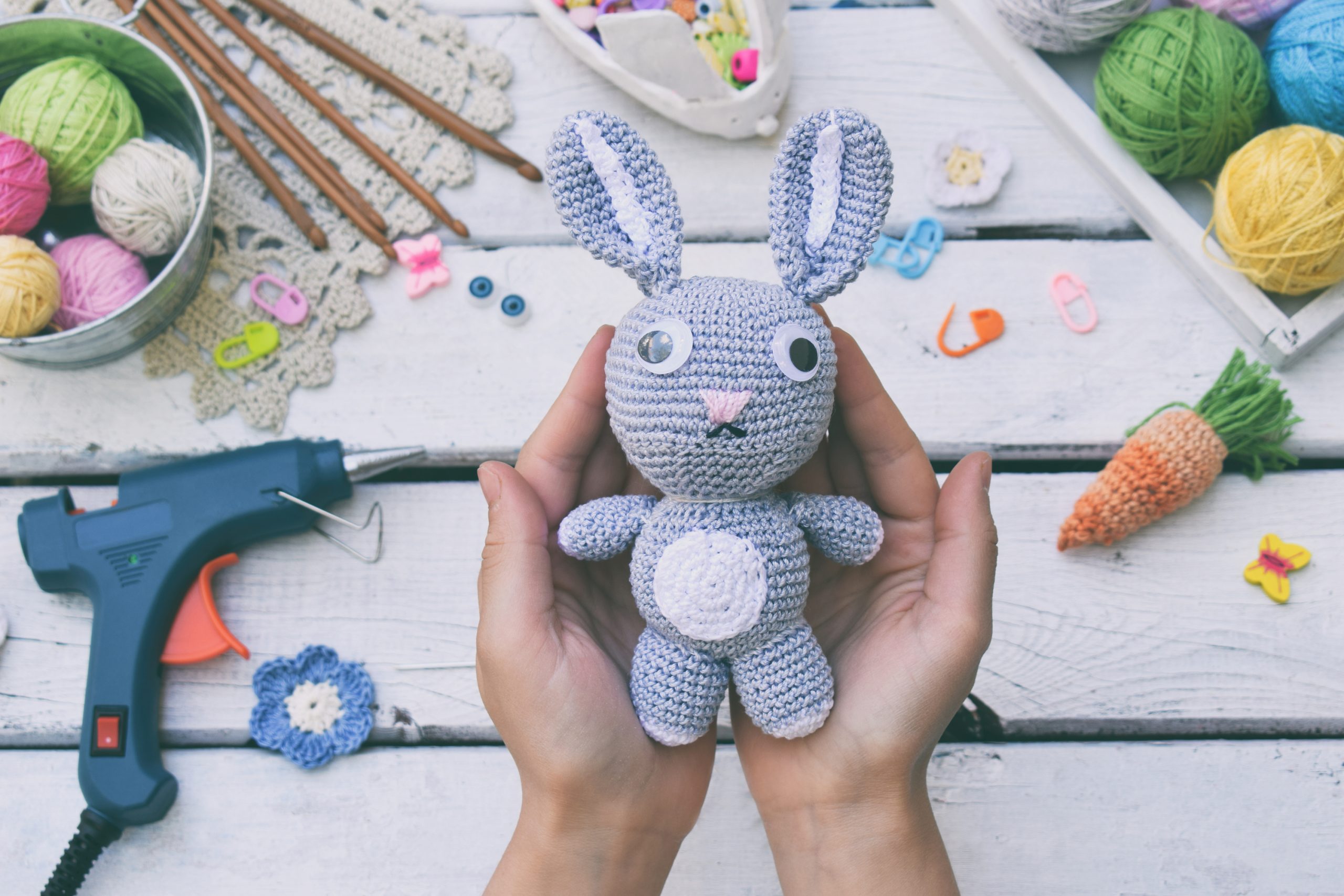 When I stumbled upon an adorable crochet peeps pattern I knew that I absolutely had to share. Keep reading for these super cute (and free!) crochet peeps patterns so you can make your own adorable bunny! 