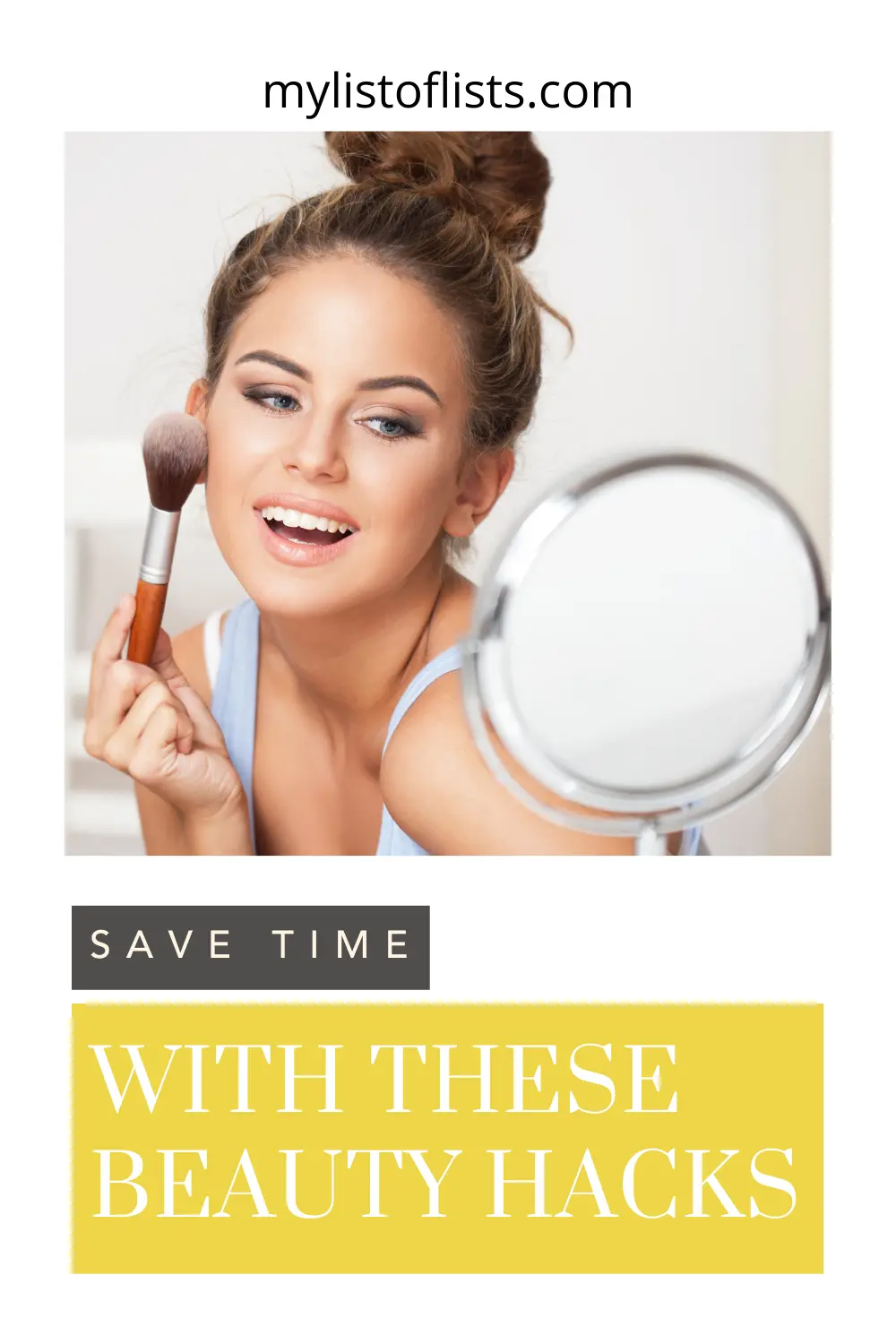 Mylistoflists.com will make you more efficient in all you do. Find tons of simple hacks to save more time. Spend less time on your morning routine with these clever beauty tips you absolutely need to know!