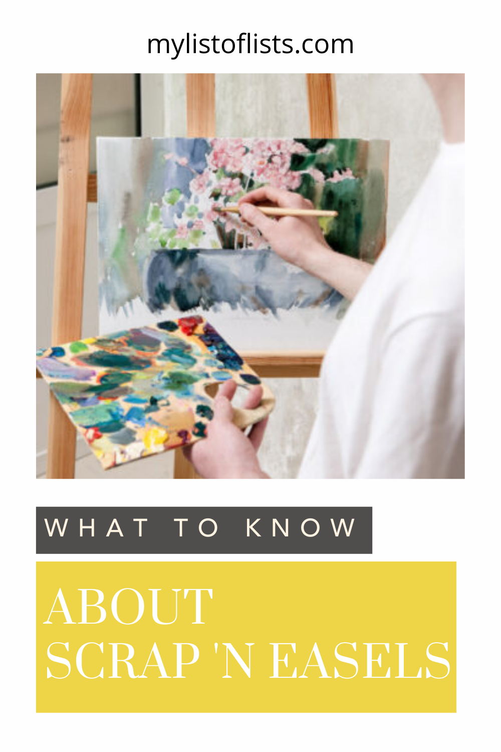 Mylistoflists.com has all you need to know about a whole range of topics! If you've been getting artsy, you need to know about Scrap 'N Easels! Find out what they're all about and why you should have one in your art room!