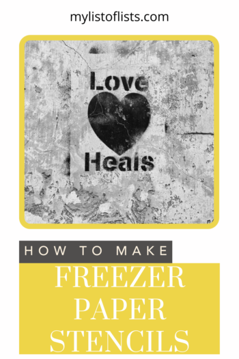 Freezer Paper Stencil – Print Super Cool Designs on Your T-Shirts and ...
